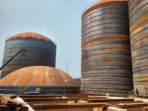 长洲焦粉钢板仓